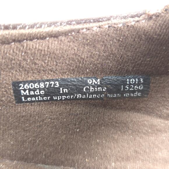 Clarks Leather Casual Slip On Mary Jane Womens Size 9 26068773 Brown - Picture 7 of 9